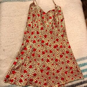 Cheetah heart print intimates 3X NWOT Frederick's
